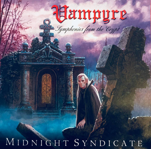 The album cover of "Vampyre: Symphonies from the Crypt" by Midnight Syndicate