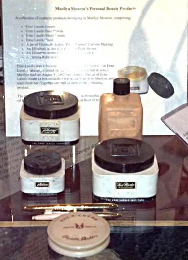 The actress's makeup collection