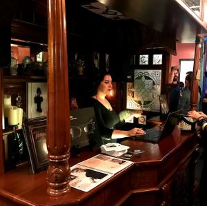 DJ Danny V set the mood with music