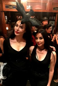 Micheline Pitt, another curator of the exhibit who also contributed artwork