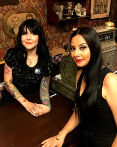 Photo with shop co-owner Kiko Bailey