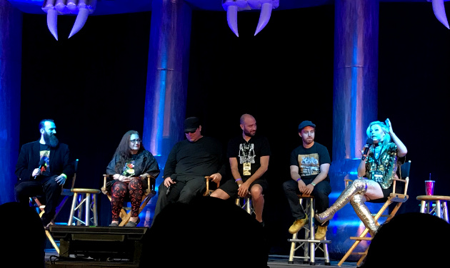"Haunters: The Art of the Scare" panel 