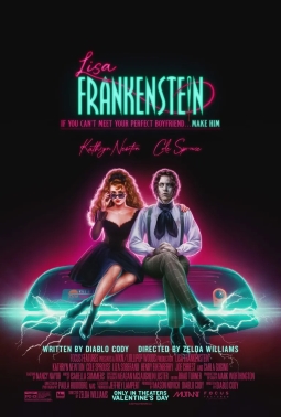 Lisa Frankenstein movie poster (Photo credit: Lollipop Woods/MXN Entertainment)