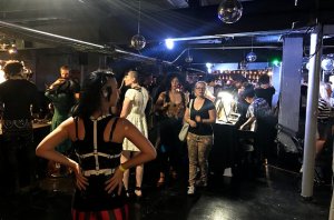 The lower floor of The Oddities Flea Market at the Globe Theatre