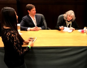 Star struck as Anne Rice signs my copy of “Ramses the Damned: The Passion of Cleopatra”