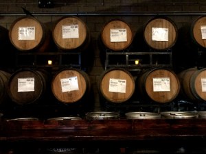 Barrels of beer at Phantom Carriage