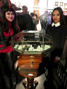 Artist Ave Rose and her piece "GOD"