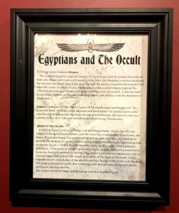 Egyptians and the Occult