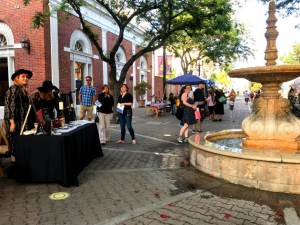 The Witch Walk in downtown Santa Ana