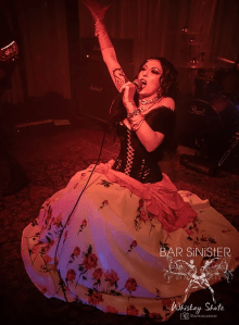 Singer Hannah of FIRA (Photo courtesy of Bar Sinister and Whiskey Shotz Photography)