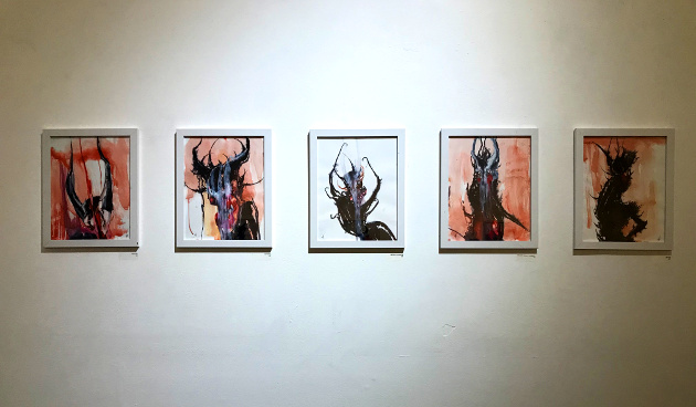 Blake Armstrong's "Morpheus" exhibit at Lethal Amounts