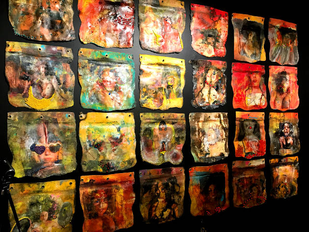 Steven Johnson Leyba's FIRE art exhibit