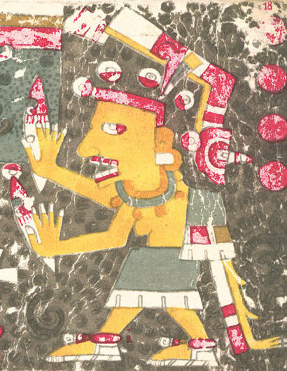 Aztec goddess of death Mictecacihuatl