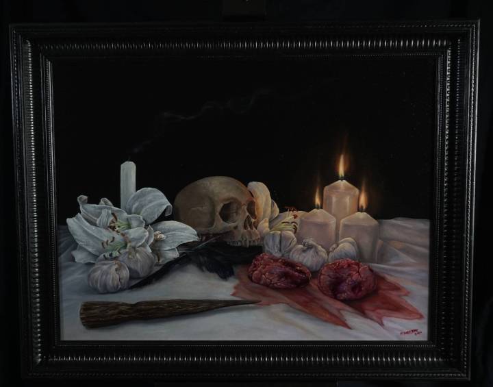 Untitled Vampire Still Life by Martin Darkside