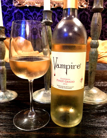 Vampire Pinot Grigio Wine