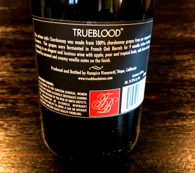 Trueblood Chardonnay Wine