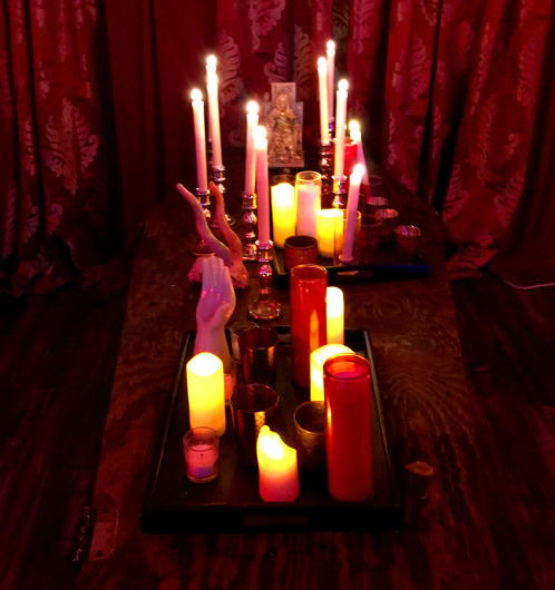 Ouija Board room at the House of Spirits
