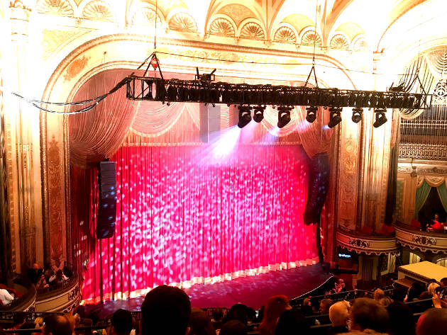 The Orpheum Theatre stage