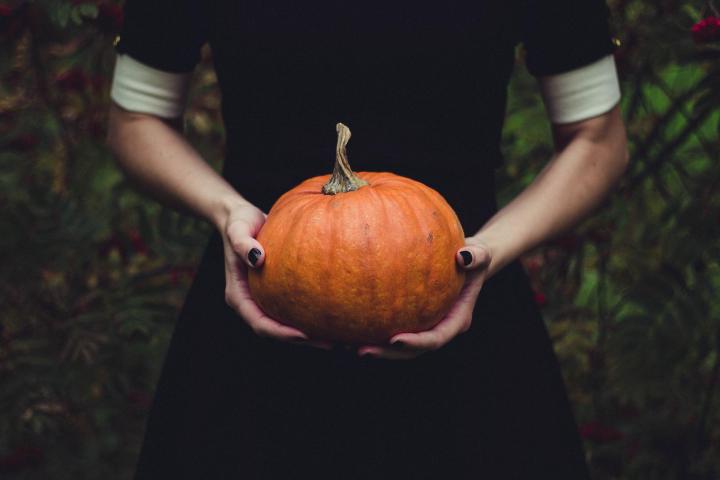 Halloween Pumpkin (Photo by Kristina Paukshtite on Pexels)