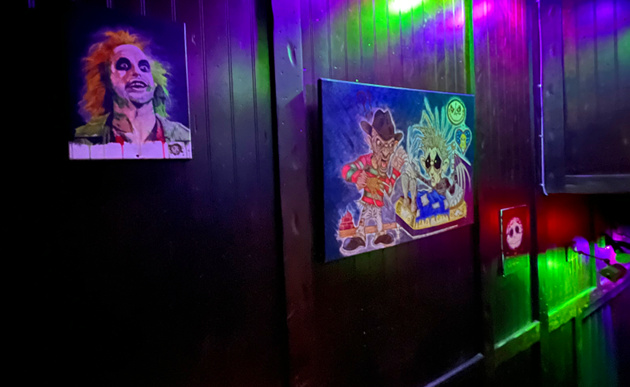 Dark art at Beetle House LA