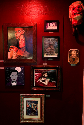 "Bite Me!" Vampire Exhibit at SugarMynt Gallery