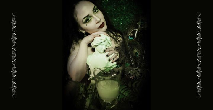 Adrienne LaVey "Goddess in a Glass"