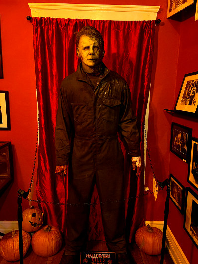 Michael Myers display at SugarMynt Gallery