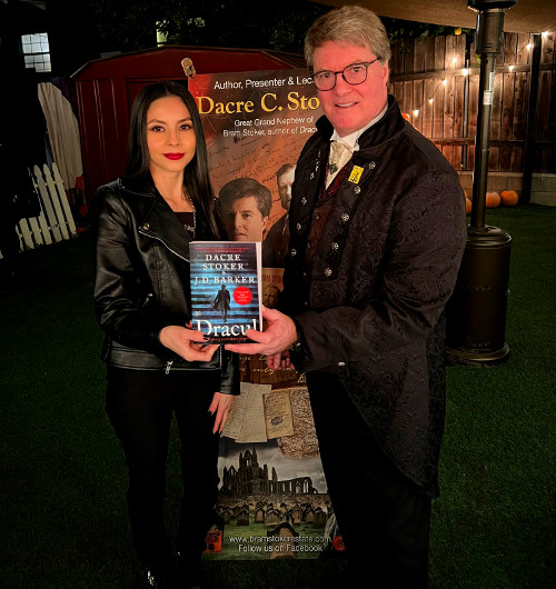 Vamp Jenn and Dacre Stoker