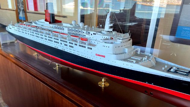 Replica of Queen Elizabeth 2