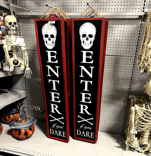 At Home Halloween Decor