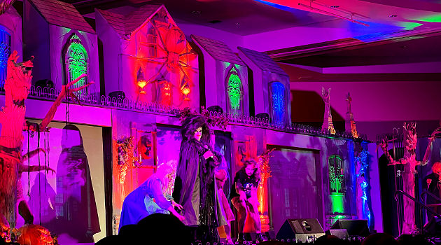 Peaches Christ opening up The Return of the Living Drag at Midsummer Scream