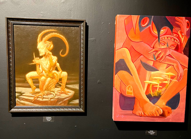 "Tripodokókras" by Dos Diablos and "Outside the Shadow" by Fredelle