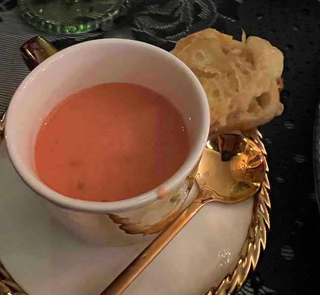 The Vogel tomato basil soup