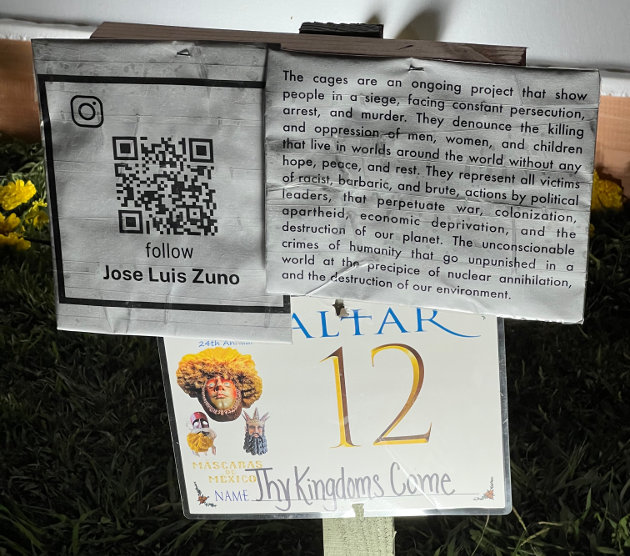 Altar 12 "Thy Kingdoms Come"by Jose Luis Zuno