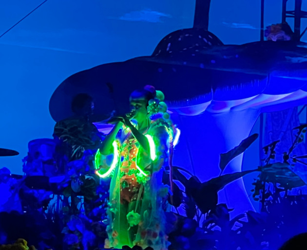 Main stage with Bomba Estéreo