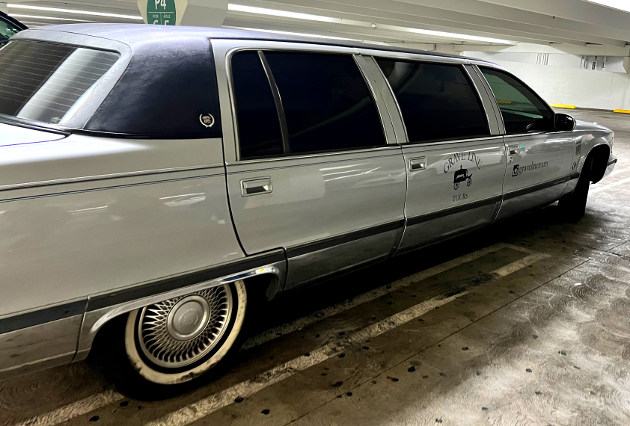 The Grave Line Tours limo
