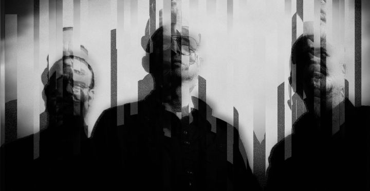 The Drood. Nathan Jamiel, Daniel Watts and Hayden Peltier. Photo by Shane Etter.