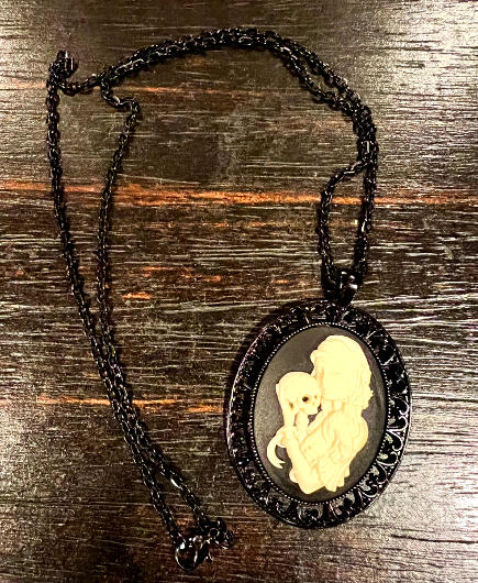 La Catrina Necklace by Que Sera Designs