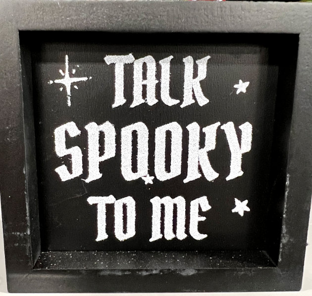 At Home Halloween decor