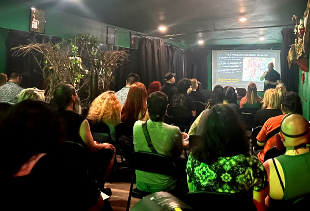 Shea Bilé's The Religion of Satan lecture