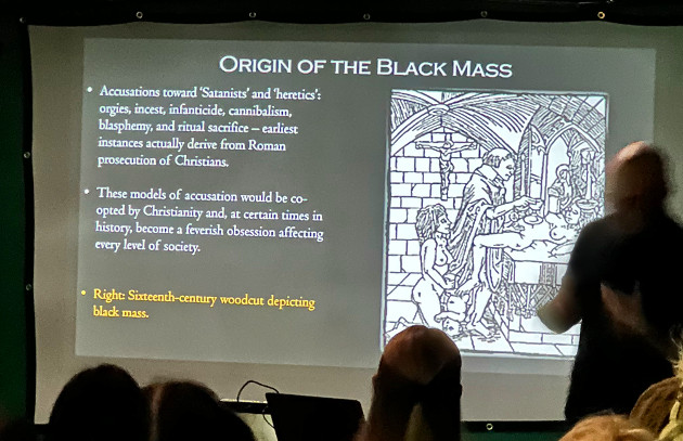 Shea Bilé's The Religion of Satan lecture