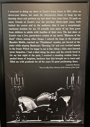 Yours Cruelly, Elvira XXperience