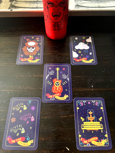 "The Gifts" spread from The Ofrenda Oracle
