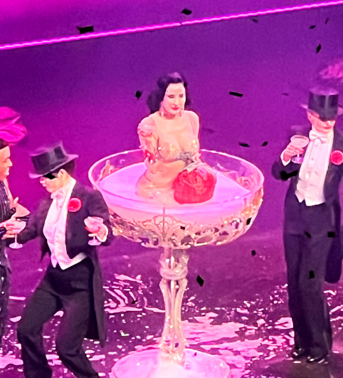 Dita Von Teese burlesque show