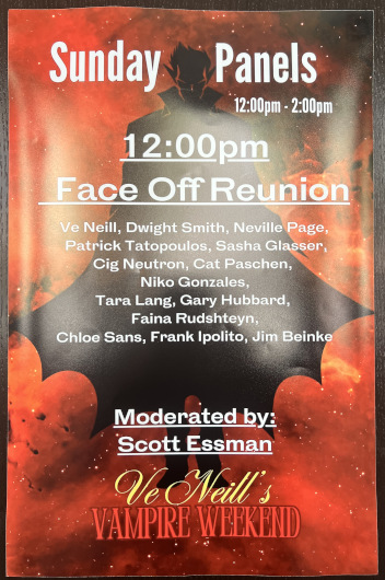Ve Neill’s Vampire Weekend Face Off panel