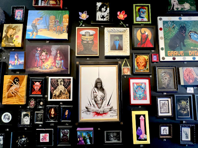 Original artwork at Dark Art Emporium