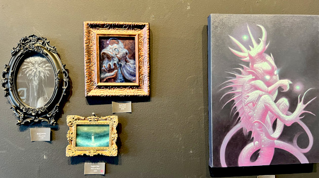 Abyssal Zone art show at Dark Art Emporium