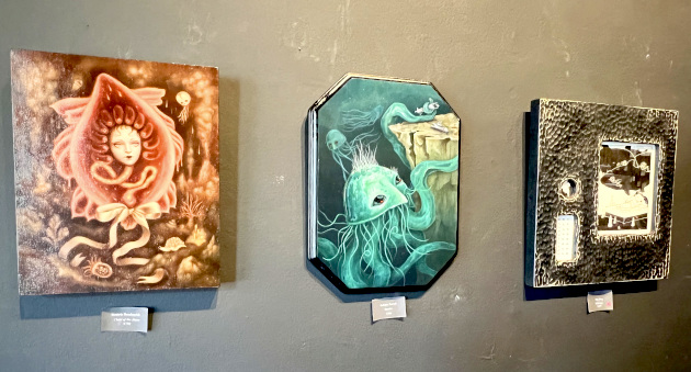 Abyssal Zone art show at Dark Art Emporium