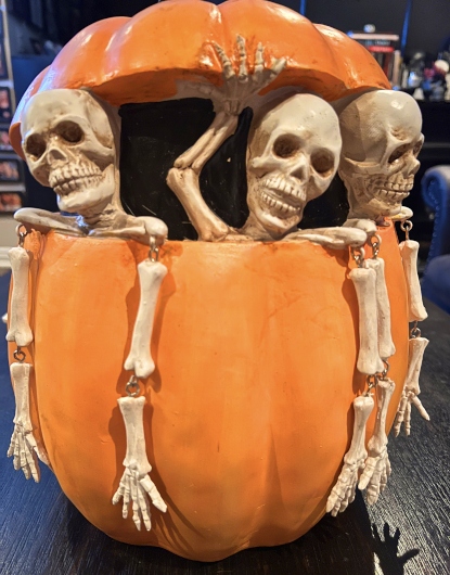 A Halloween decor piece I bought from At Home