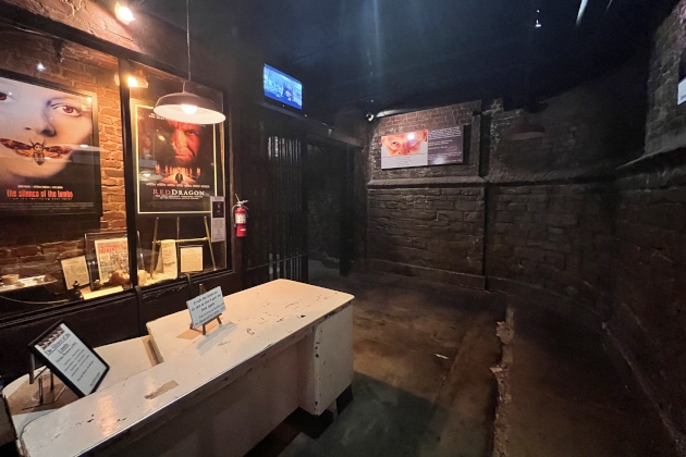 'The Silence of the Lambs' display